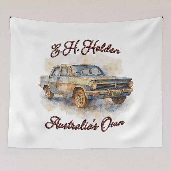 Item preview, Patina EH Holden Watercolor Car Art designed and sold by Michael van der Hoorn.