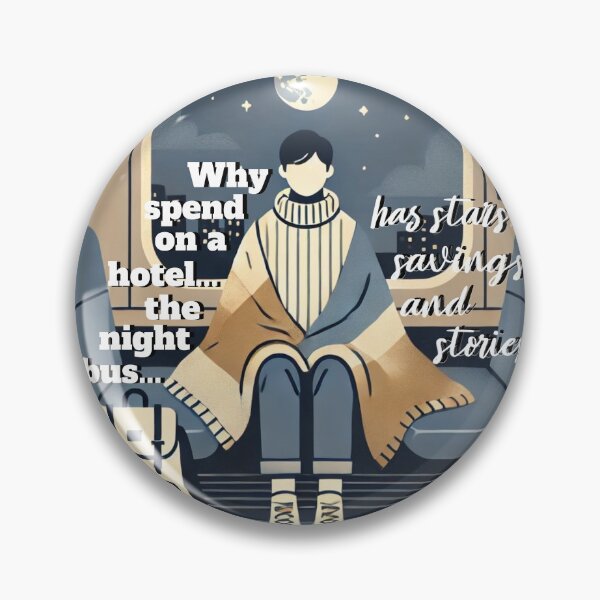 Item preview, Budget Travel Design – Night Bus Adventure Vibes designed and sold by PIXelayDesigns.