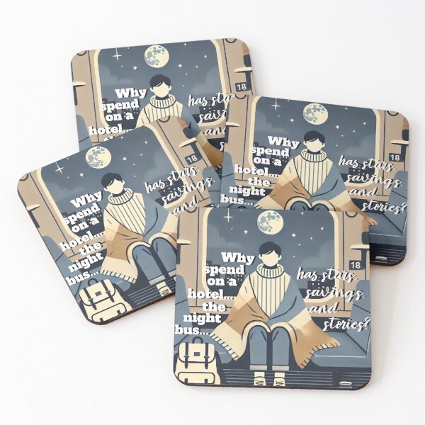 Item preview, Budget Travel Design – Night Bus Adventure Vibes designed and sold by PIXelayDesigns.