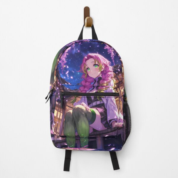 Item preview, Mitsuri Kanroji Demon Slayer Anime Blossoming Heartfelt Wisteria Evening designed and sold by mildaclairmo.