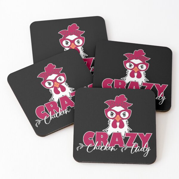 Item preview, Crazy chicken lady, The Sassy Hen designed and sold by ColorWheelDsign.