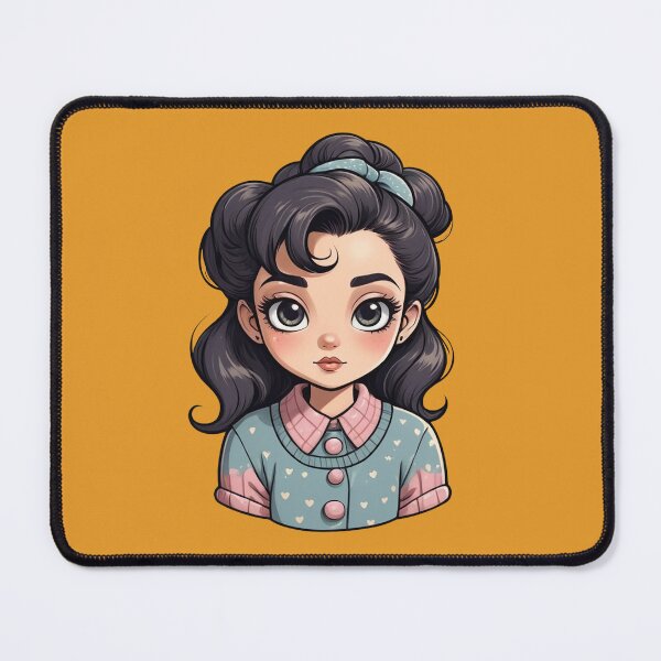 Item preview, Cute 90s Vintage Couple Sticker Set – Pastel Fashion Characters designed and sold by TheArtOfChaa.