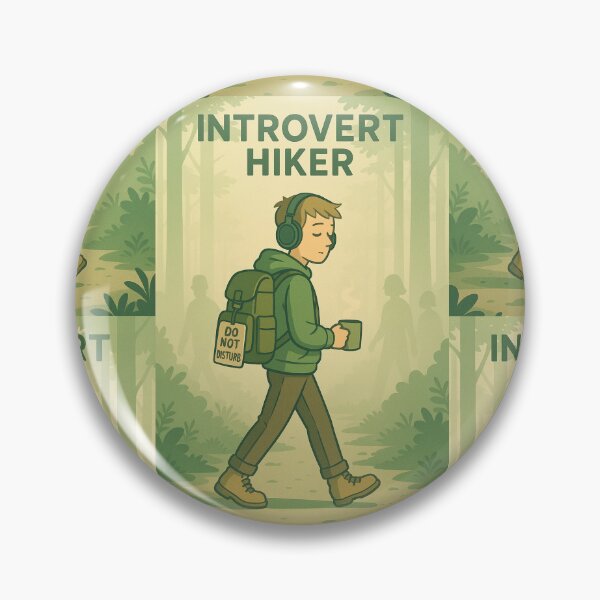 Item preview, Introvert Hiker designed and sold by Day Dreamer.