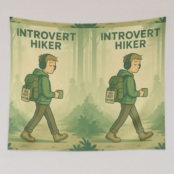 Item preview, Introvert Hiker designed and sold by Day Dreamer.
