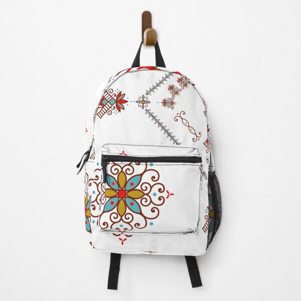 Item preview, Oriental geometric pattern. Cross stitch pattern with flowers and deer. designed and sold by KungLK.