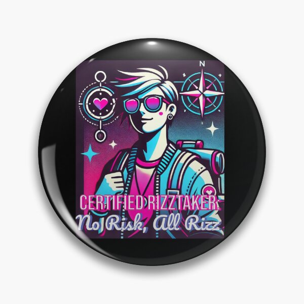Artikelvorschau, Zertifiziertes RizzTaker-Design – Mutiger Charme für jedes Abenteuer entworfen und verkauft von PIXelayDesigns.