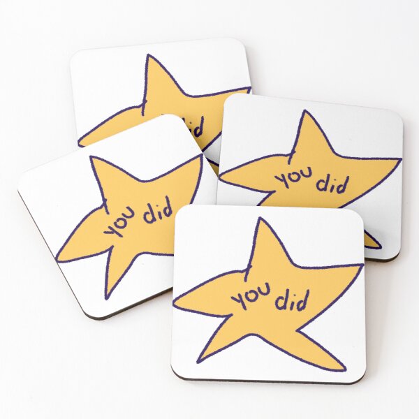 Item preview, Gold star  designed and sold by Disturbed Comforts.