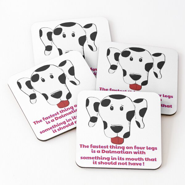 Item preview, Dalmatian - fastest thing on four legs designed and sold by JenGo Creative.