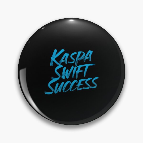 Item preview, Finality Never Felt So Fast Kaspa designed and sold by RadDeck.