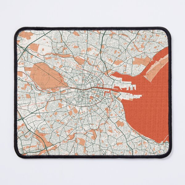 Item preview, Dublin City Map of Ireland - Bohemian designed and sold by deMAP.