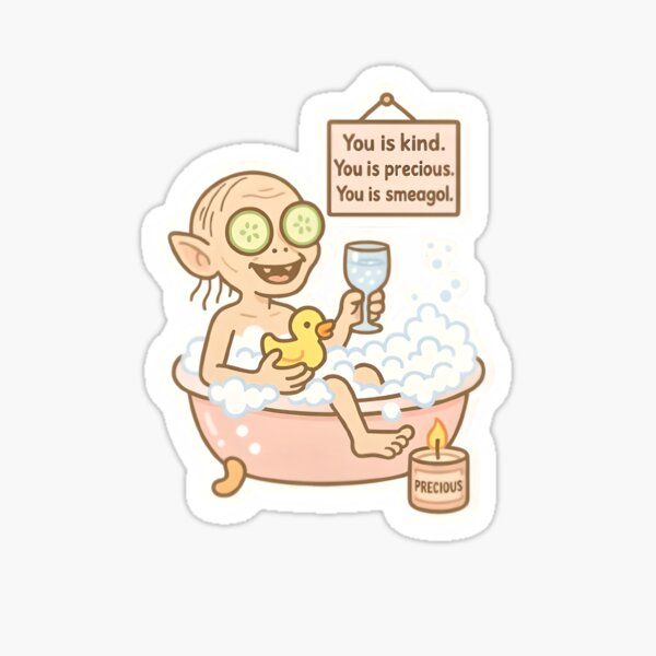 Item preview, You Is Precious – Smeagol’s Spa Day designed and sold by MAVNALE.