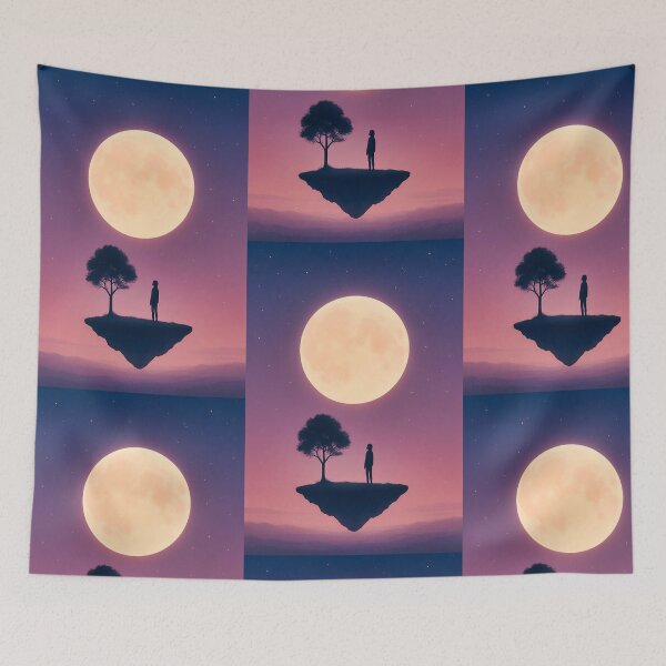 Item preview, Lunar Solitude designed and sold by GlassPenny.