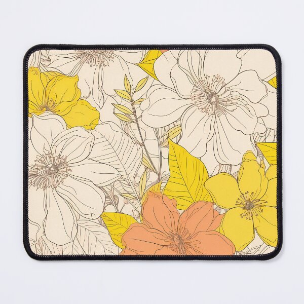Item preview, Faded Bloom Harmony — Vintage Botanical Seamless Design designed and sold by Verbul.