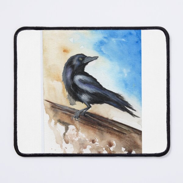 Item preview, Watercolour Raven/ Crow designed and sold by shopArtbyBreige.