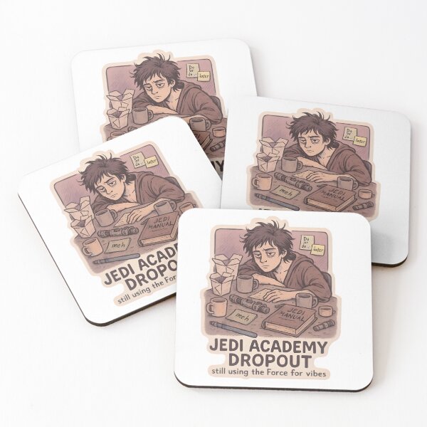 Item preview, Jedi Academy Dropout – Still Using the Force for Vibes designed and sold by MAVNALE.