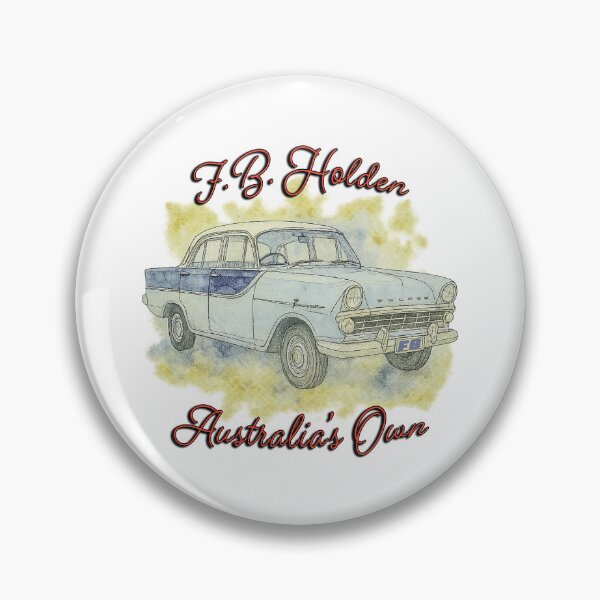 Item preview, 1960 FB Holden Special Sedan – Classic Aussie Watercolor Art designed and sold by Michael van der Hoorn.