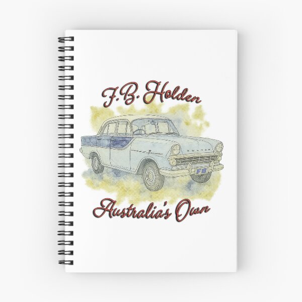 Artikelvorschau, 1960 FB Holden Special Sedan – Klassische australische Aquarellkunst entworfen und verkauft von Michael van der Hoorn.
