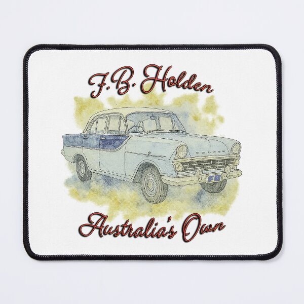 Artikelvorschau, 1960 FB Holden Special Sedan – Klassische australische Aquarellkunst entworfen und verkauft von Michael van der Hoorn.