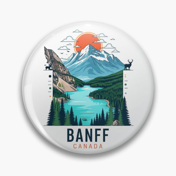 Item preview, Banff - Canada (Country Collection) designed and sold by HeartbeatPrint.