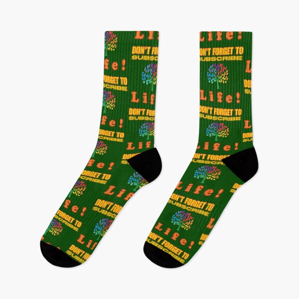 Item preview, Life - Don't Forget To Subscribe designed and sold by JenGo Creative.