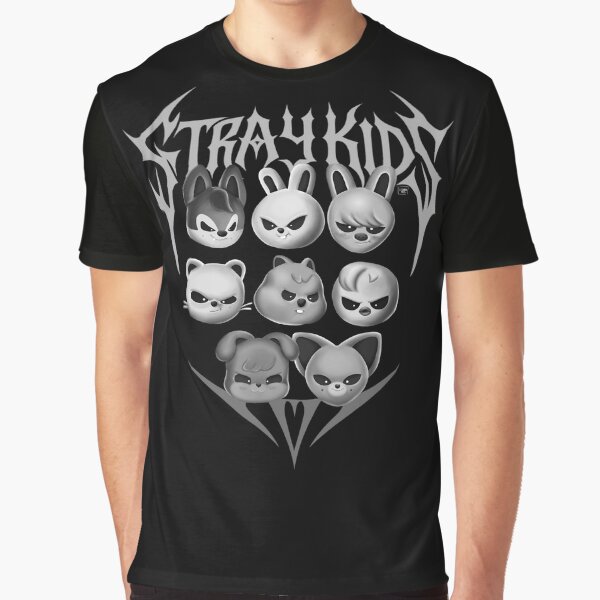 SKZOO T-SHIRT straykids ヒョンジン Stray Kids [Hyunjin] Jiniret EVIL SKZOO T-SHIRT dominATE