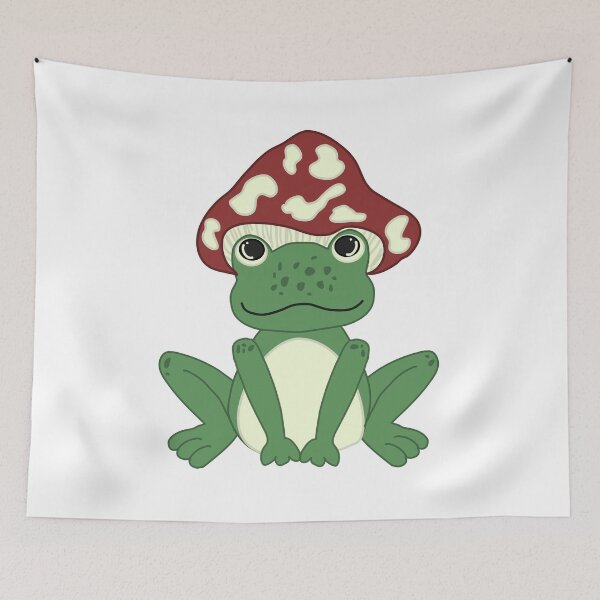 Item preview, Mushroom Frog  designed and sold by ScribblesNZ.