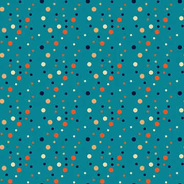 Artwork thumbnail, Fun Retro Dots Pattern by PhantomRadar