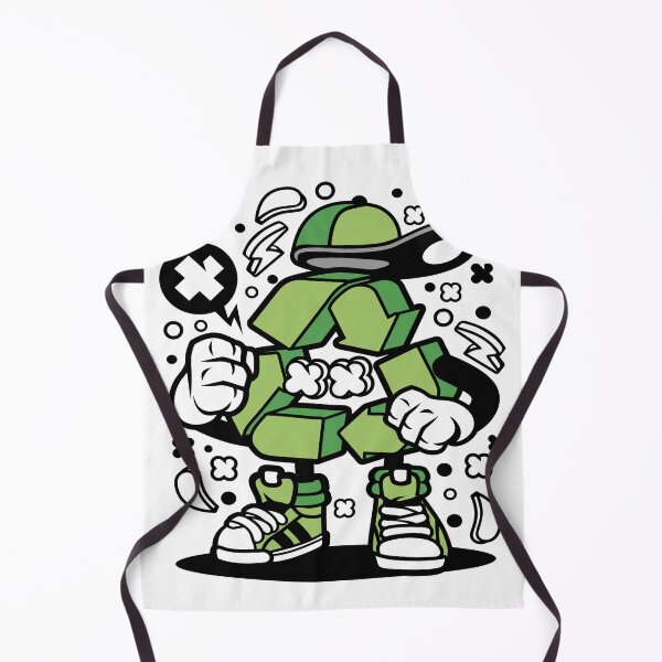 Item preview, cartoon recycling symbol designed and sold by TYTOS-SHOP.