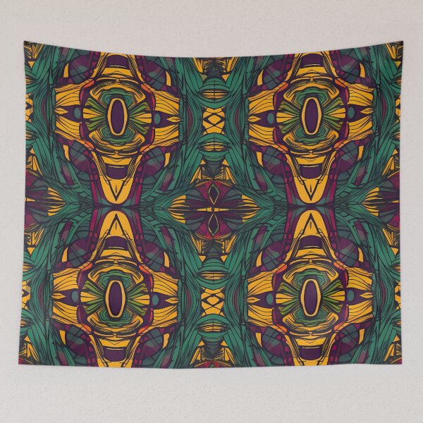 Item preview, Sacred Boho Mosaic — Jewel-Toned Seamless Tile designed and sold by Verbul.