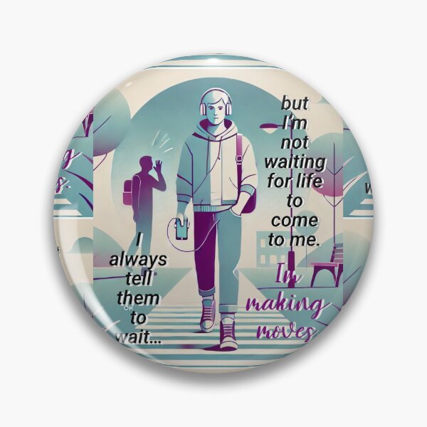 Item preview, Making Moves Design – Bold Steps for Dreamers designed and sold by PIXelayDesigns.