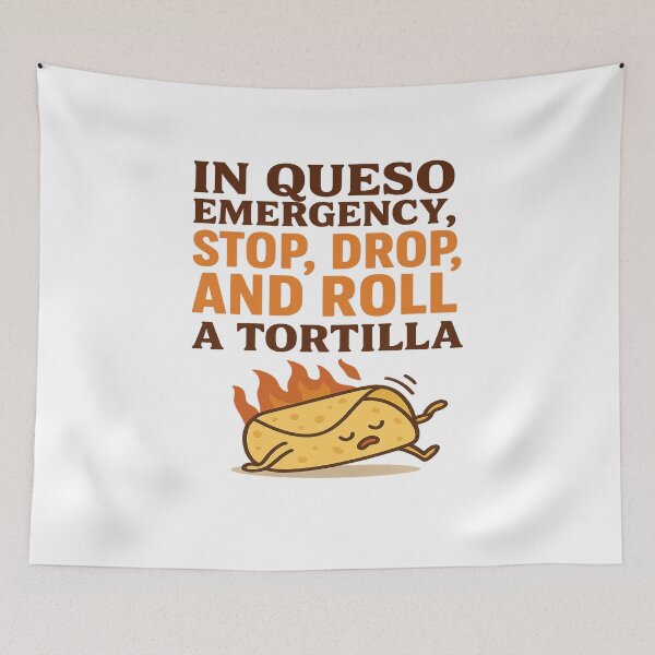 Item preview, queso funny designed and sold by Mood Twist.