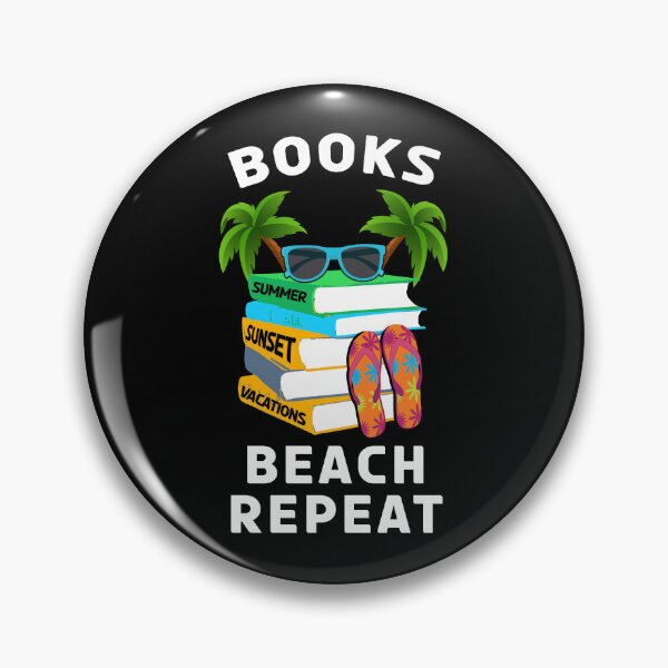Item preview, Books Beach Repeat – Summer Reading Vibes Design designed and sold by Dmetalx Art Apparel.