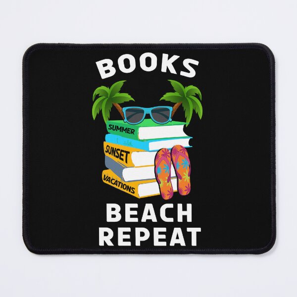 Item preview, Books Beach Repeat – Summer Reading Vibes Design designed and sold by Dmetalx Art Apparel.