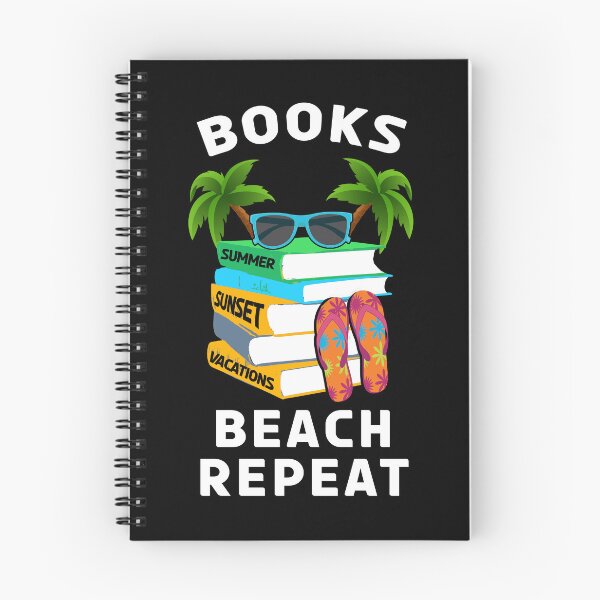 Item preview, Books Beach Repeat – Summer Reading Vibes Design designed and sold by Dmetalx Art Apparel.