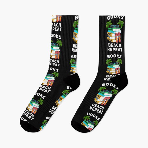 Item preview, Books Beach Repeat – Summer Reading Vibes Design designed and sold by Dmetalx Art Apparel.