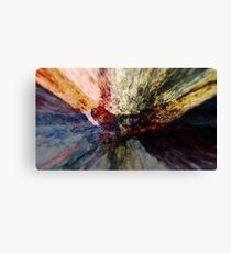 Abstract colorful explosion rocks nature energy illustration Canvas Print