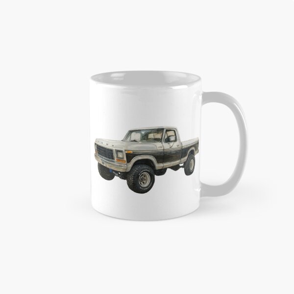 Item preview, 1979 Watercolor Ford F150 Square Body Pickup Truck   designed and sold by DollfacePrints.