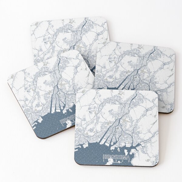 Item preview, Hiroshima City Map of Japan - Coastal designed and sold by deMAP.