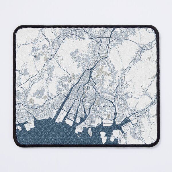 Item preview, Hiroshima City Map of Japan - Coastal designed and sold by deMAP.