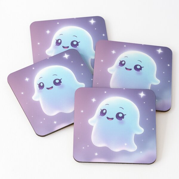 Item preview, Cute Sparkly Ghost designed and sold by Vicarchaeopteryx.