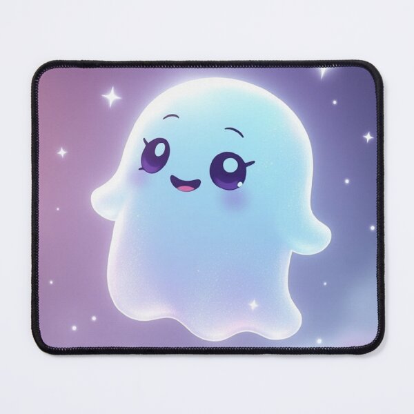 Item preview, Cute Sparkly Ghost designed and sold by Vicarchaeopteryx.