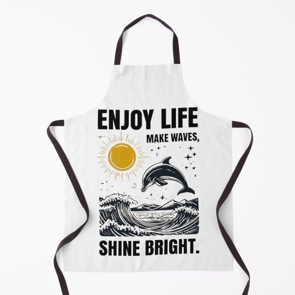 Item preview, Enjoy Life Make Wave Shine Bright Positive Vibes Ocean designed and sold by JerdbordinShop.