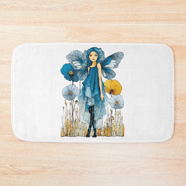 Item preview,  full-body portrait of a stunningly beautiful serene anime whimsical faerie designed and sold by wonderisland.