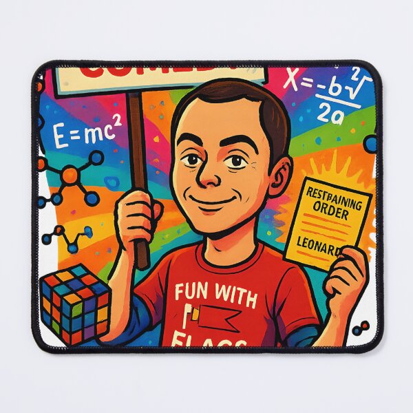 Item preview, Bazinga = Peak Comedy – Not Crazy, Just Tested designed and sold by MAVNALE.