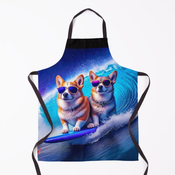 Item preview, Surfin Corgis Design By Rich AMeN Gill designed and sold by RichAMeNGill.