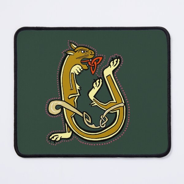 Item preview, Roaring Lioness Medieval Letter U designed and sold by Donnahuntriss.