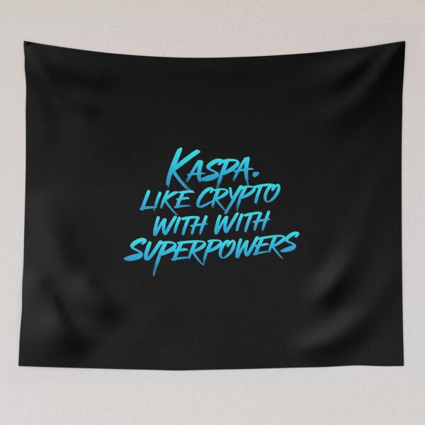 Item preview, Kaspa Doesn’t Sleep designed and sold by RadDeck.