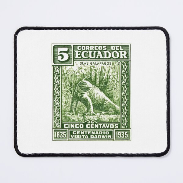 Item preview, 1935 Ecuador Galapagos Iguana Postage Stamp designed and sold by retrographics.