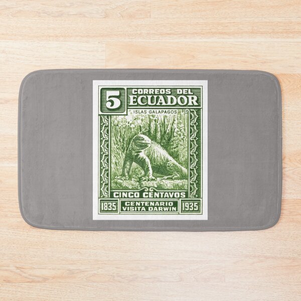 Item preview, 1935 Ecuador Galapagos Iguana Postage Stamp designed and sold by retrographics.