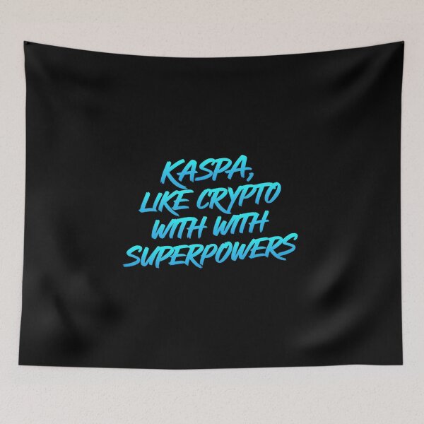 Item preview, Kaspa The Honest Chain designed and sold by RadDeck.